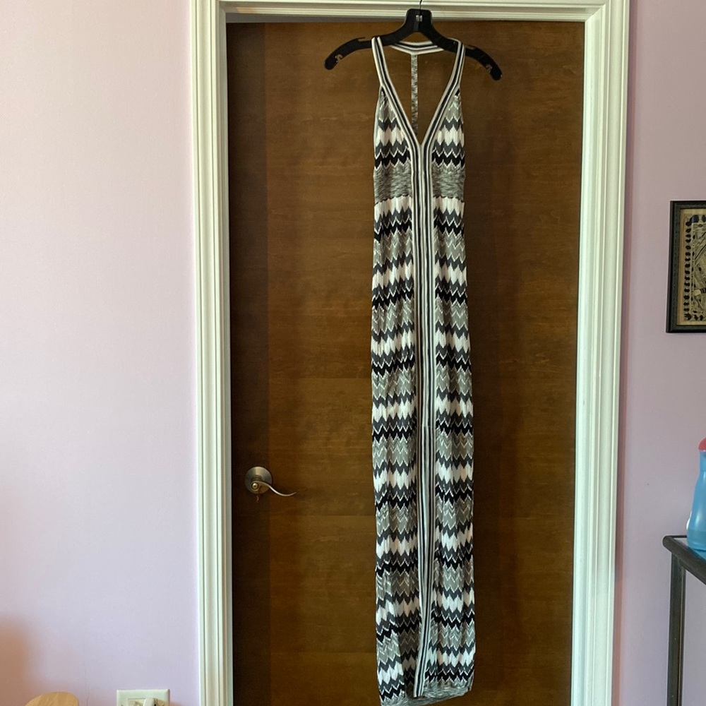 Knit maxi dress